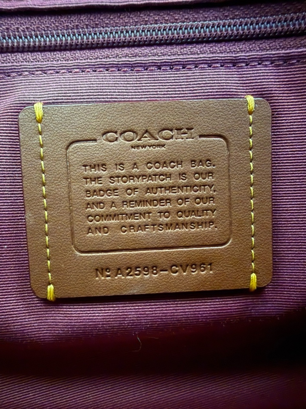 Coach Powder Pink Rowan - Picture 16 of 16